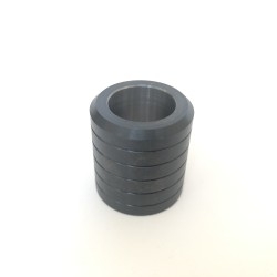 Coupling axle guide bushing