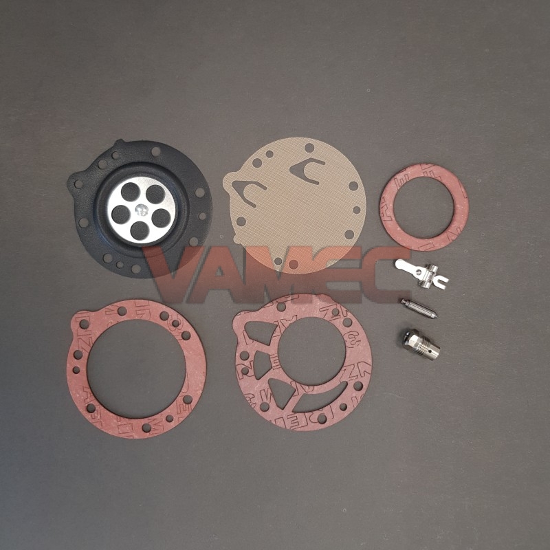 Complete repair kit with valve hole d. 2,3