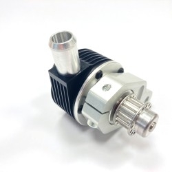 Toothed racing water pump