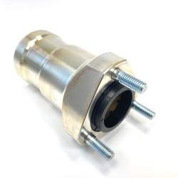 Magnesium front wheel hub...
