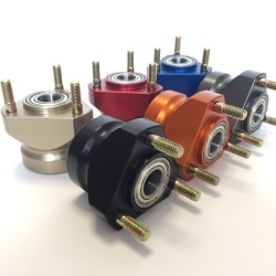 Aluminium front wheel hub...