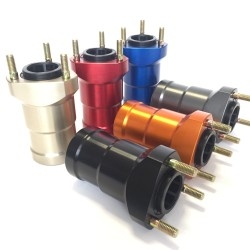 Aluminium front wheel hub...